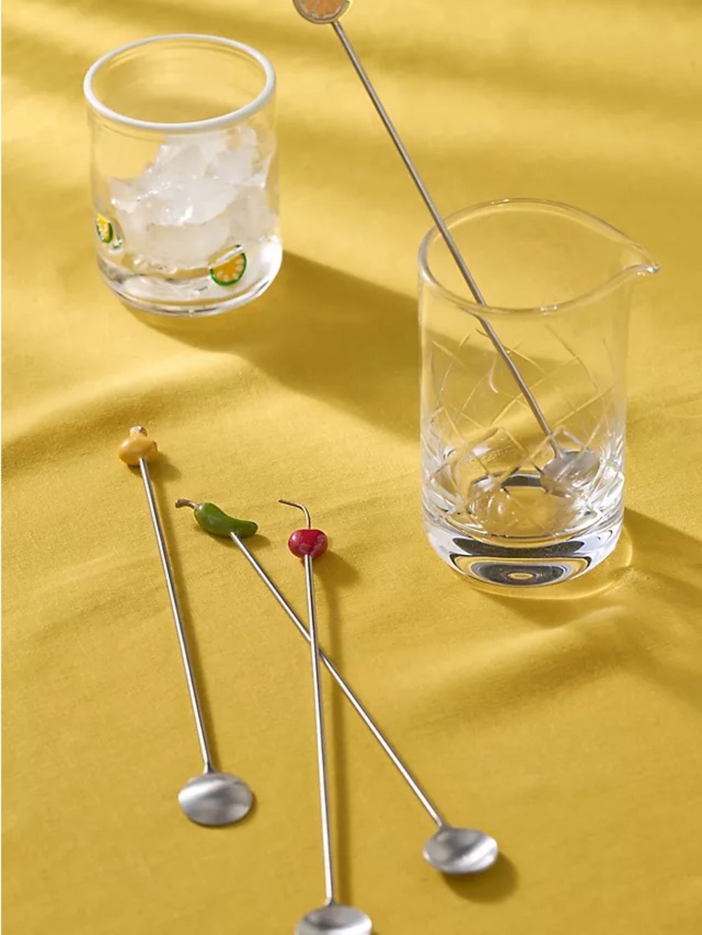 Anthropologie Garnish Cocktail Spoons NIB!